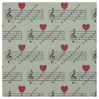 Orchestra Music Fabric Tyg