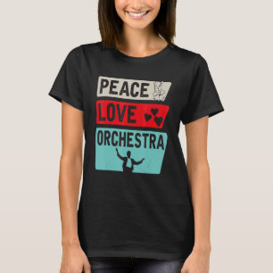 Orchestra Music Orchestra Symphony Älskare Orchest T Shirt