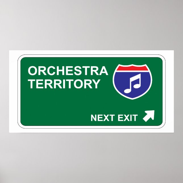 Orchestra Next Exit Poster (Framsidan)