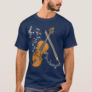 Orchestra Violin Player Gift Musical Instrument T Shirt