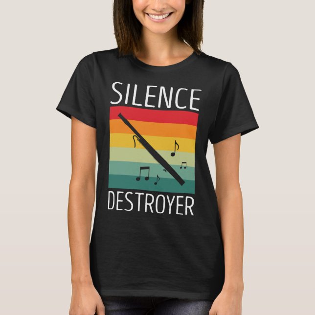 Orchestra Woodwind Quote for Woodwind Instrument T Shirt (Framsida)