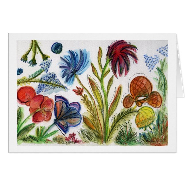 Orchid22 Hälsningskort (Framsidan Horizontal)