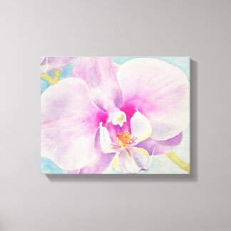 Orchid 2 Vattenfärg på Canvas