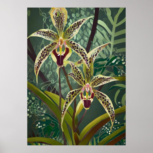 Orchid Art V06 Poster (Framsidan)