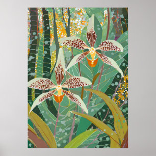 Orchid Art V12 Poster