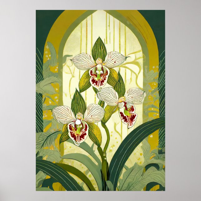 Orchid Art V25 Poster (Framsidan)