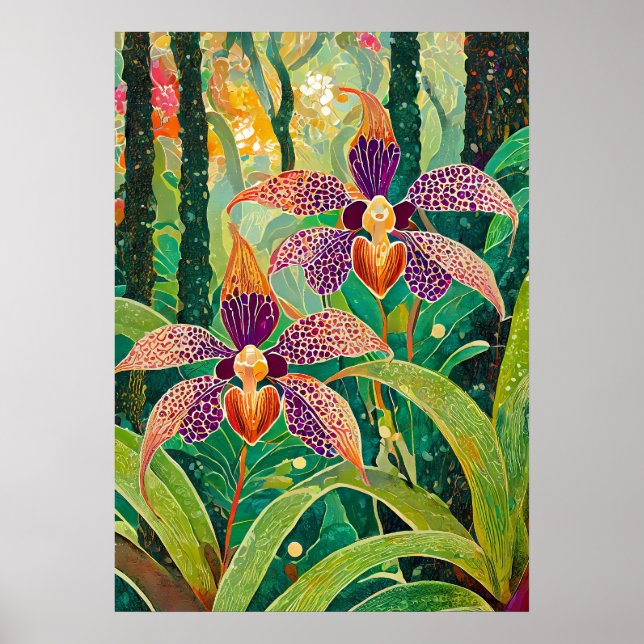 Orchid Art V26 Poster (Framsidan)