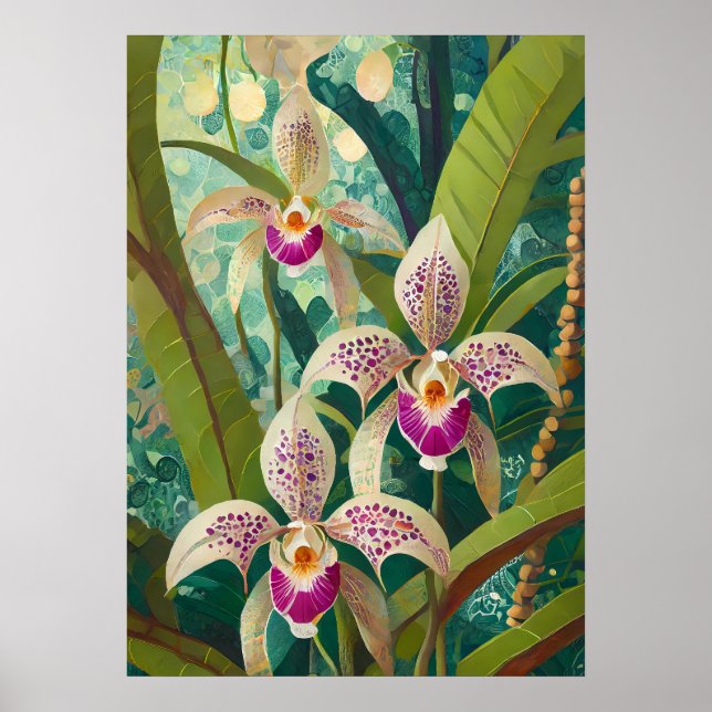 Orchid Art V27 Poster (Framsidan)