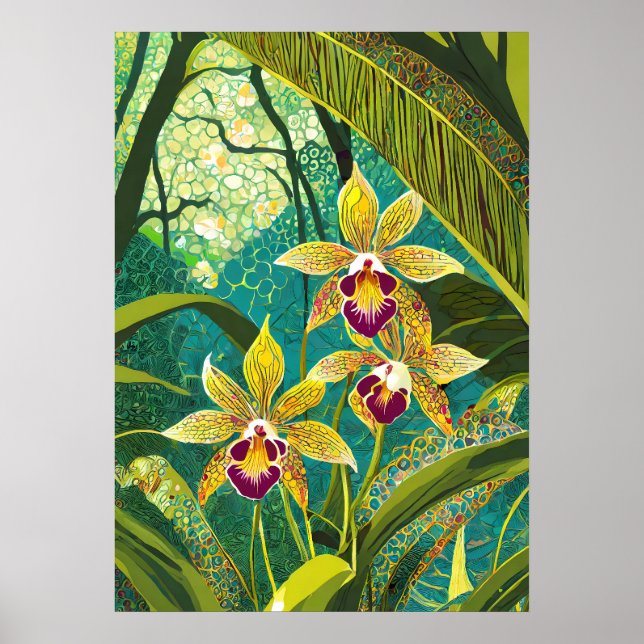 Orchid Art V28 Poster (Framsidan)