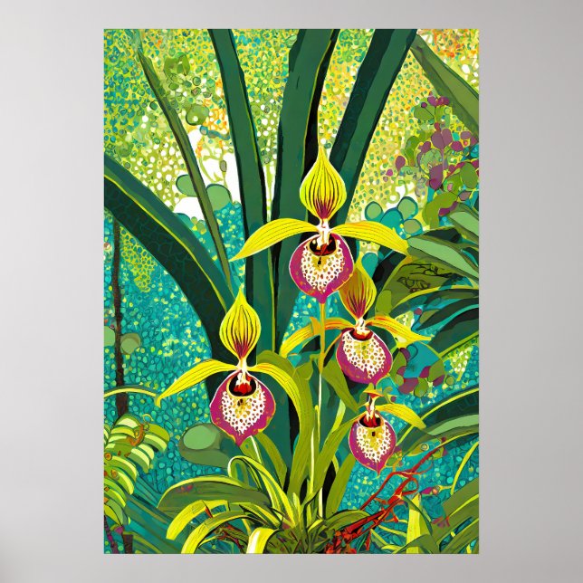 Orchid Art V32 Poster (Framsidan)