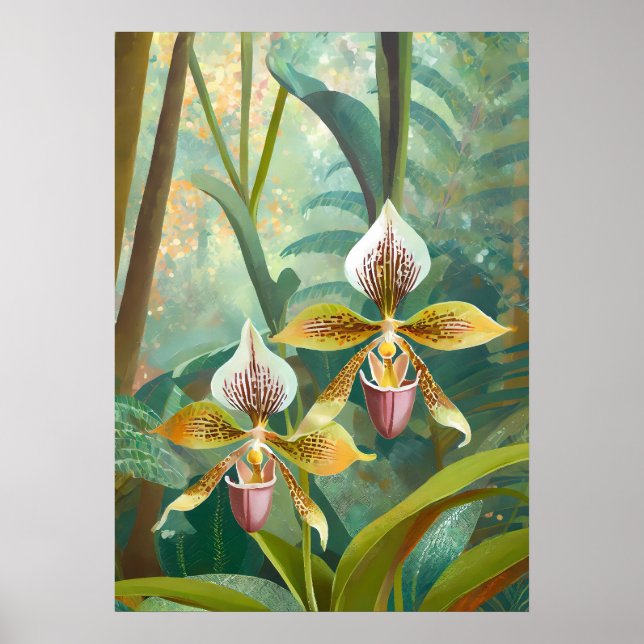 Orchid Art V42 Poster (Framsidan)