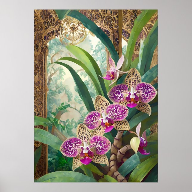 Orchid Art V53 Poster (Framsidan)