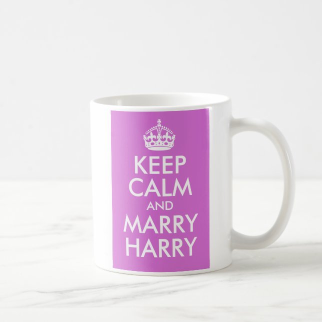 Orchid Behålla Lugn och Marry Harry Kaffemugg (Höger)