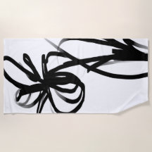 Orchid Blanc: Abstrakt vit och svart