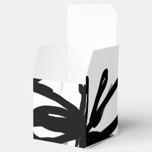 Orchid Blanc: Abstrakt vit och svart Presentaskar
