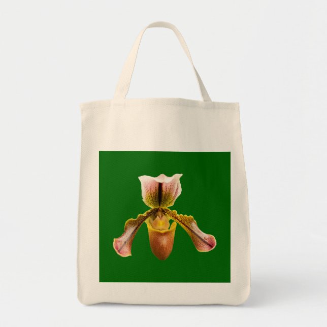 Orchid-blomma Tygkasse (Framsidan)