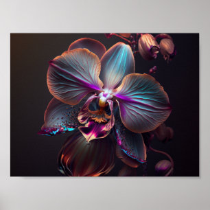 Orchid Blommar Poster