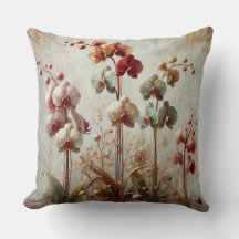 Orchid Blommigt Cushion
