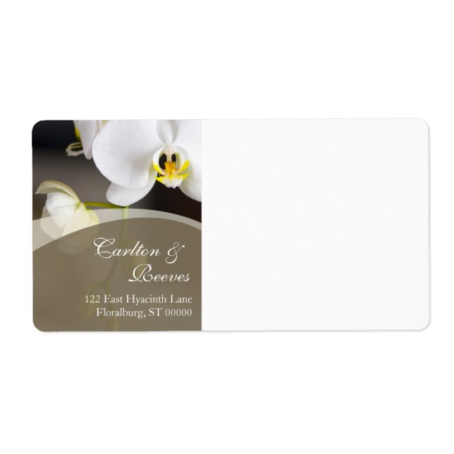 Orchid Blooms-leverans Fraktsedel (Framsidan)