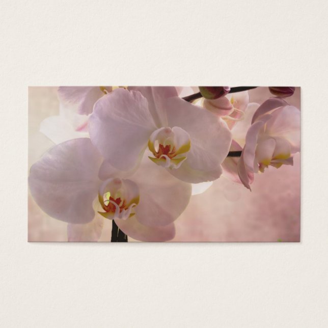 Orchid Bookmark Visitkort (Framsidan)