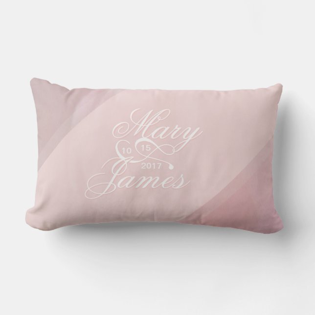 Orchid  Bröllop Pillow Lumbarkudde (Framsida)