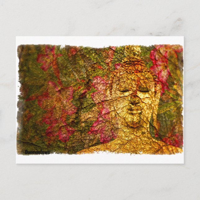 Orchid Buddha Vykort (Framsida)