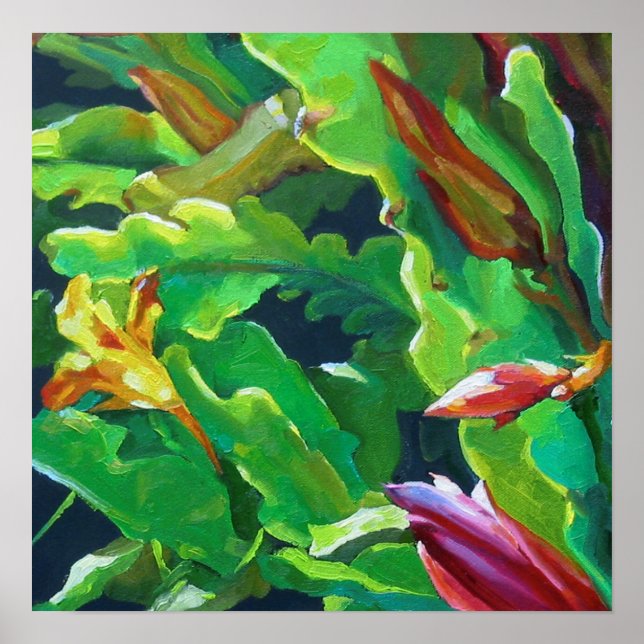 Orchid Cactus 4 Poster (Framsidan)