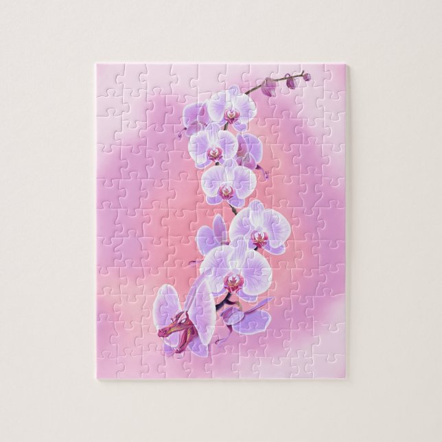 Orchid-Drake Pussel (Vertikal)