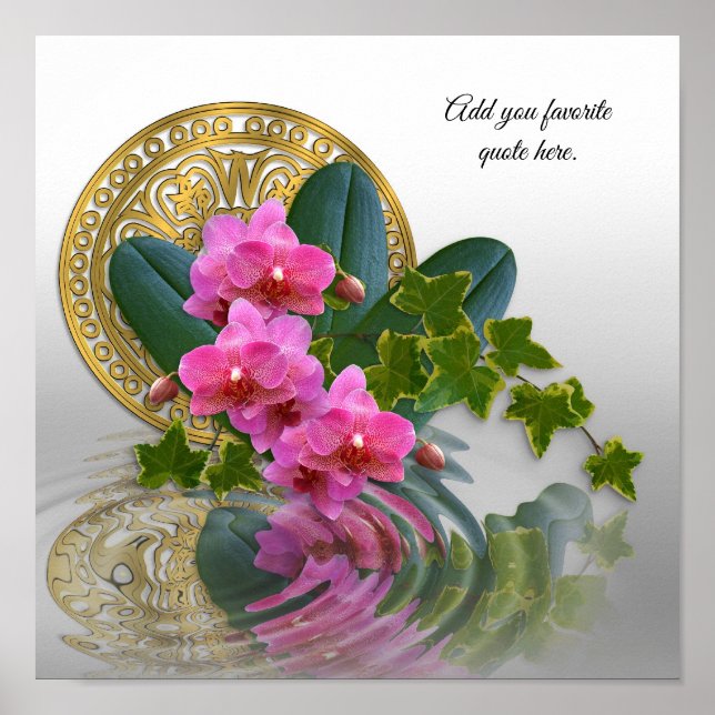 Orchid elegance poster (Framsidan)