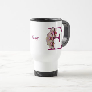 Orchid Elegant Monogram Initial E Namn Resemugg