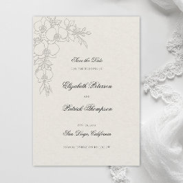 Orchid Elevated Ecru Formal Traditional Wedding Spara Datumet