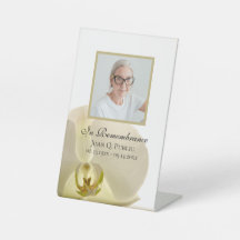 Orchid Flower på vit Firande i livets begravning