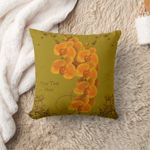 Orchid Flowers Personlig Kudde