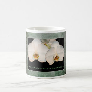 Orchid för administrativa Professioneller i lyckli Kaffemugg
