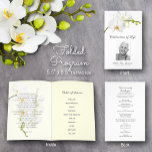 Orchid Funeral Program Firande of Life<br><div class="desc">Vackra vita orkidéer framhäver begravningsprogrammets flygare. Överför enkelt foton, bilder eller information. Vi har tagit med Ecclesiastes 3:1-8 på insidan av serviceordern, men du kan ändra vad som helst på flygplanet för din tillfälle. Utskriven på en prisvärd, budgeterad 8, 5-tums x 11-tums 80 lb. papper, förskjuten på halva för din...</div>