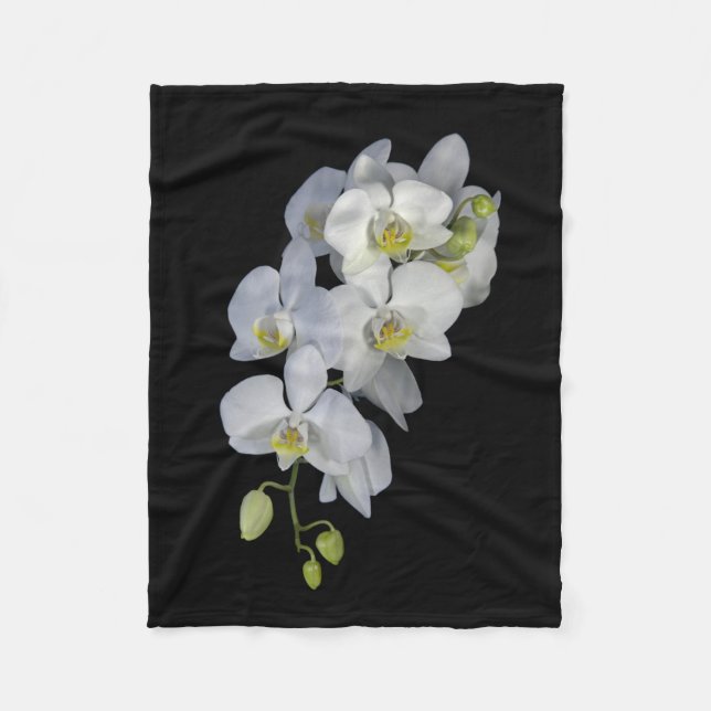 Orchid Garland Fleece Blanket (Framsidan)