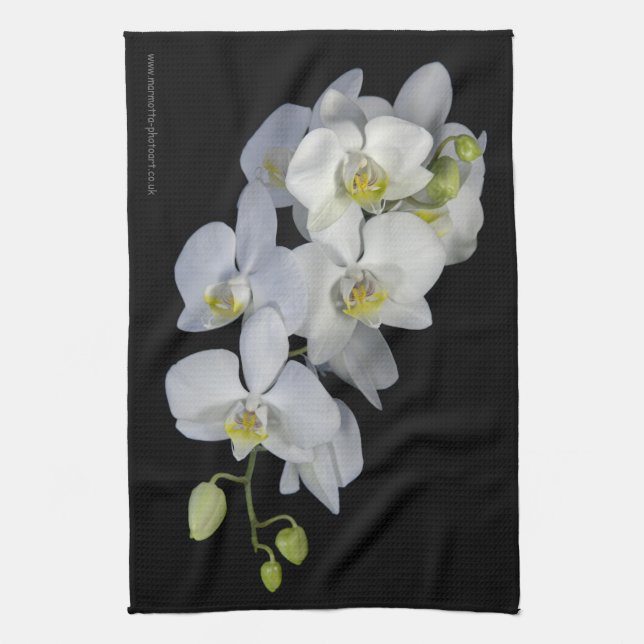 Orchid Garland Kitchen Towel Kökshandduk (Vertikal)
