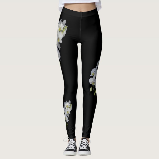 Orchid Garland Leggings (Framsida)