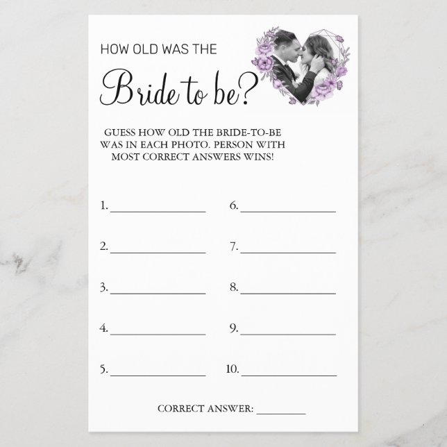 Orchid Gissa hur gammalt hon var. Flygblad (Framsidan)