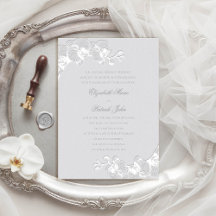 Orchid Heirloom Faux Ivory Classic Formal Bröllop