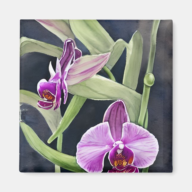 Orchid Kitchen Magnet (Framsidan)