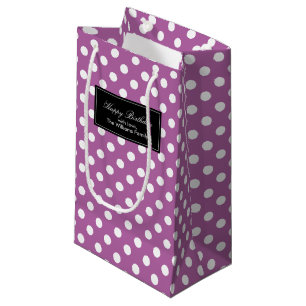 Orchid Lila Polka dots Personlig