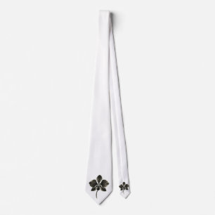Orchid Line Teckning - Botanical Tie Slips