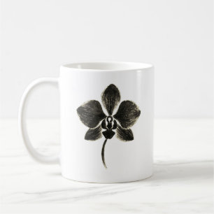 Orchid Line Teckning - Botaniska Mugg