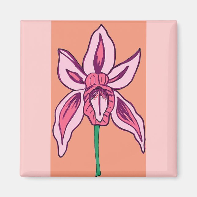 Orchid magnet (Framsidan)