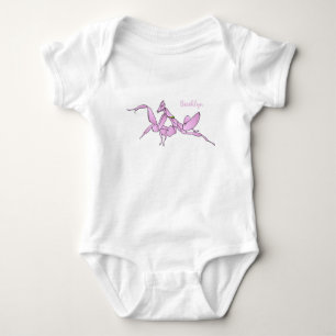 Orchid mantis tecknad illustration t shirt