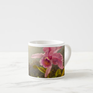 Orchid med två Hummingbird Heade Espressomugg
