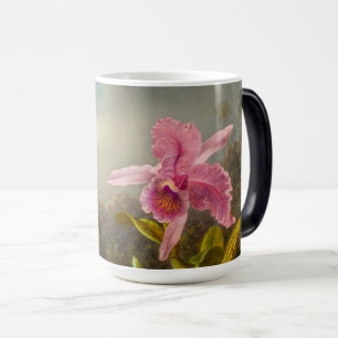 Orchid med två Hummingbird Heade Magisk Mugg