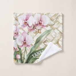 Orchid med Woven Mönster | Fyll i