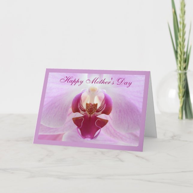 Orchid Mors dag-kort Kort (Framsida)